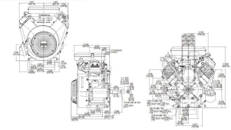 18 hp vanguard engine parts diagram
