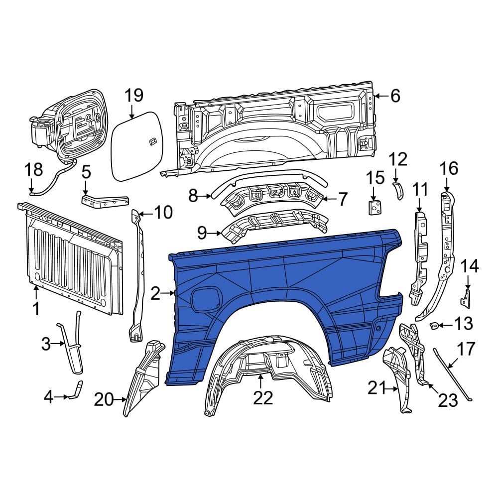 2019 ram 1500 parts diagram