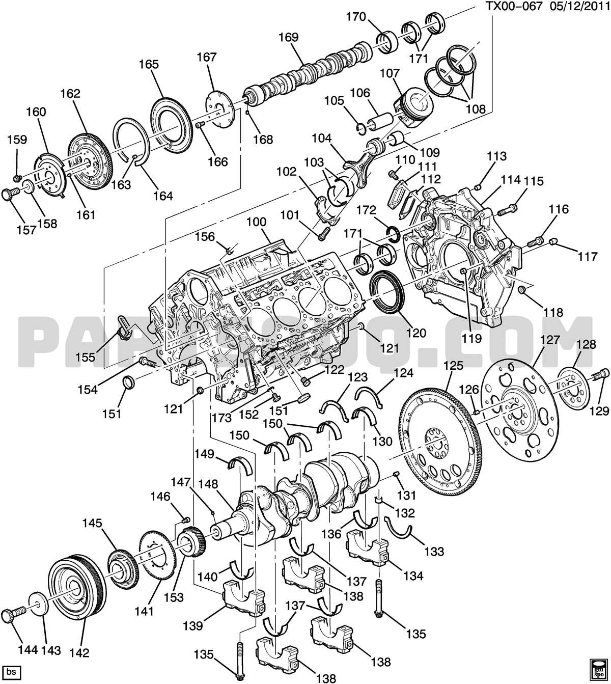 6.6 duramax engine parts diagram