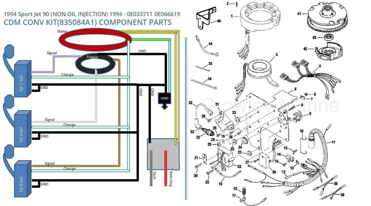 90 hp mercury outboard parts diagram