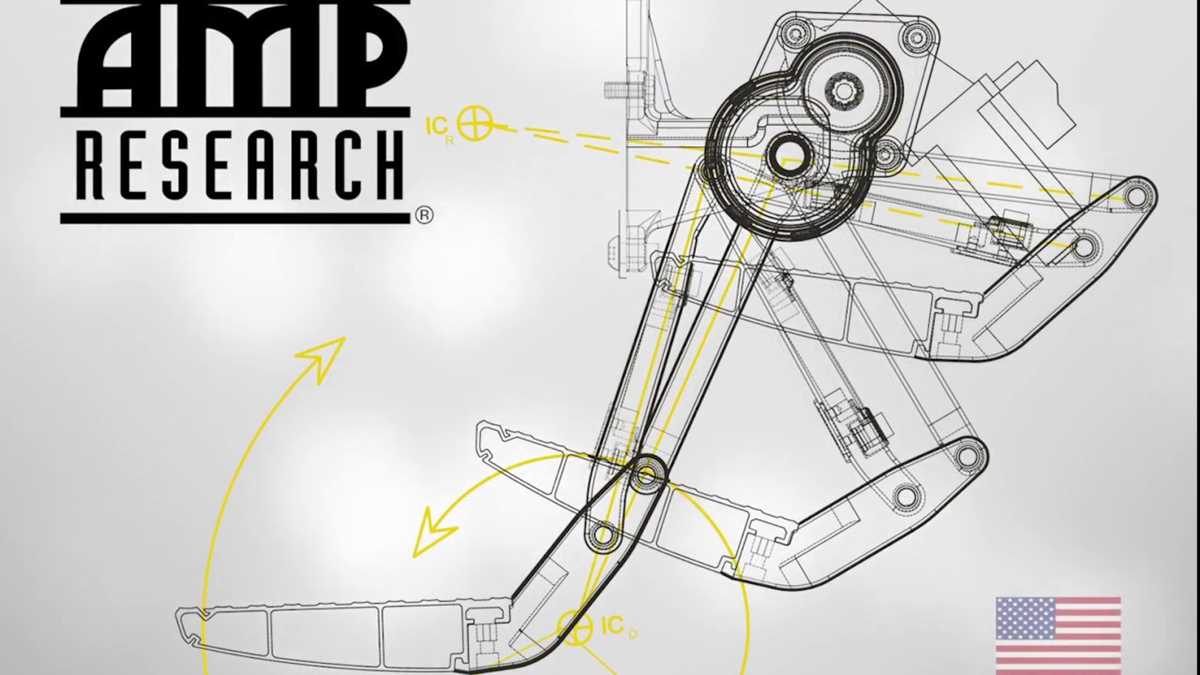 amp research power step parts diagram