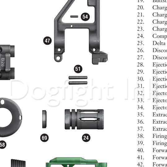 ar upper parts diagram