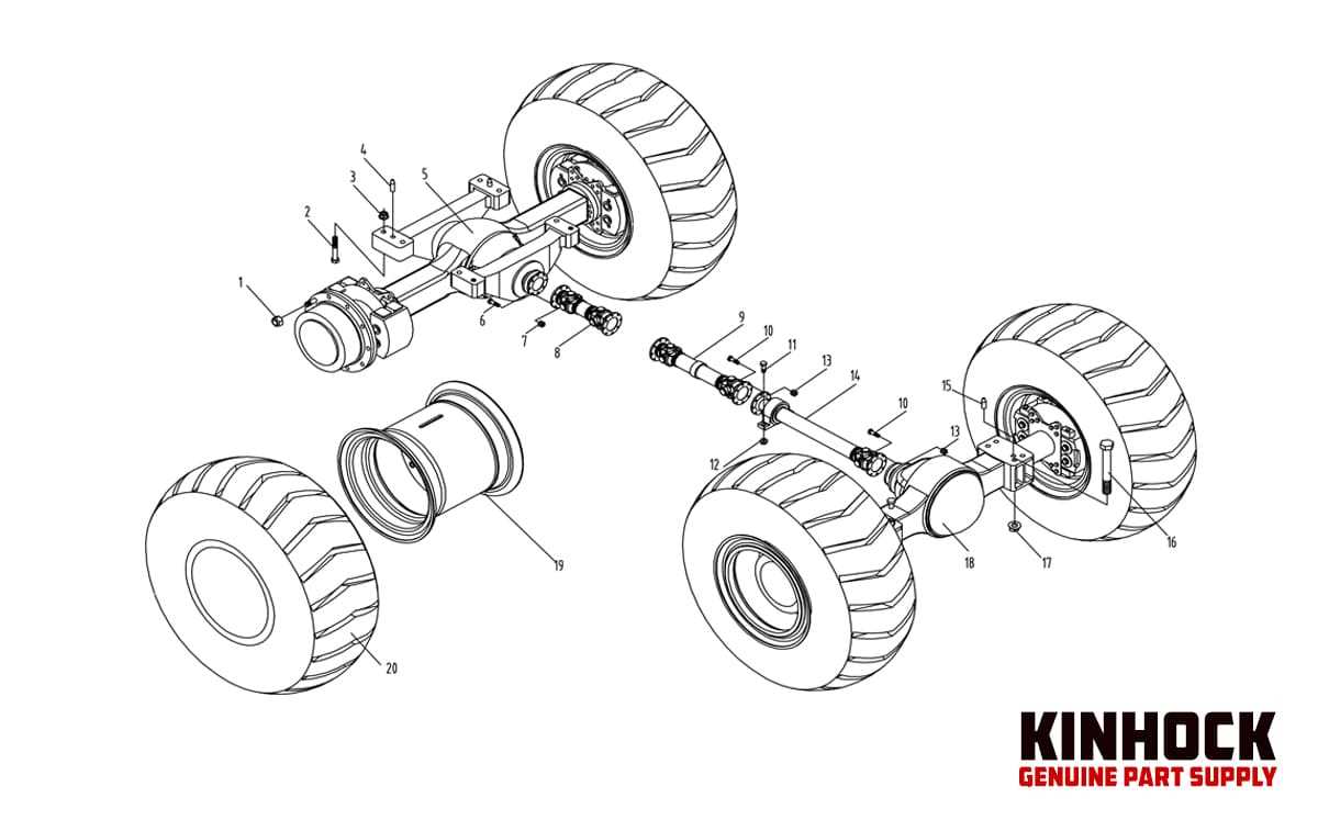 axle parts diagram