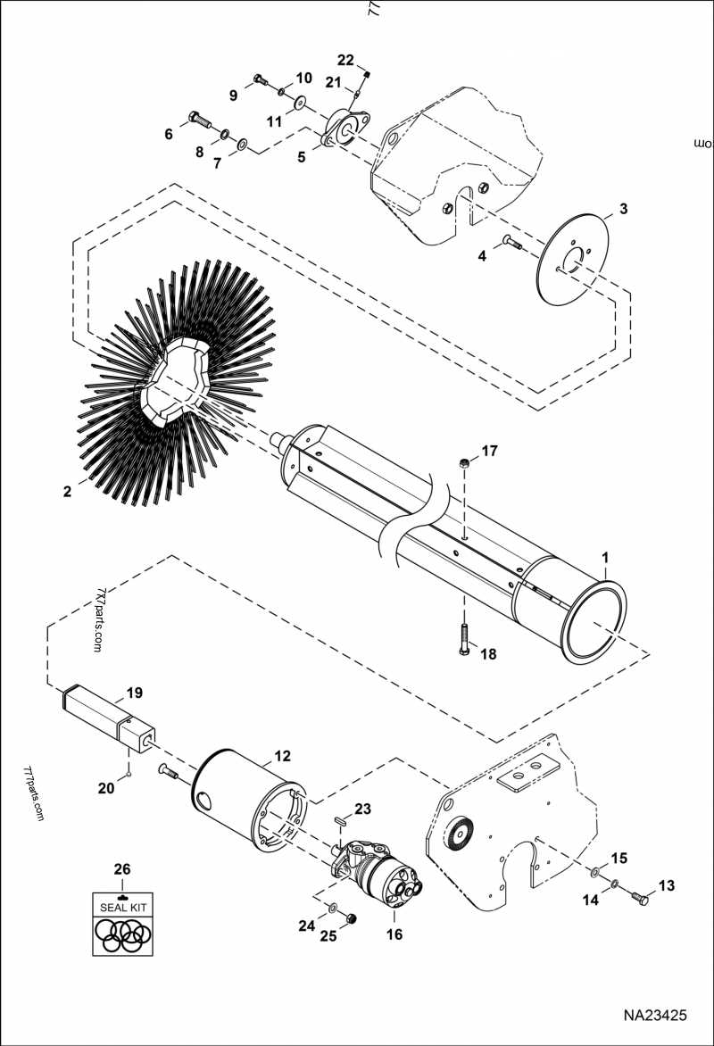 bobcat sweeper parts diagram bobcat sweeper parts diagram