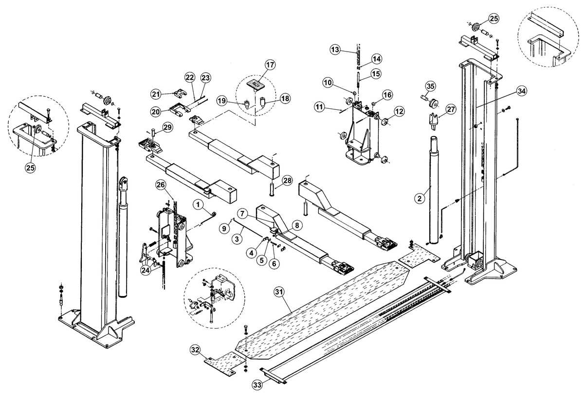 braun lift parts diagram
