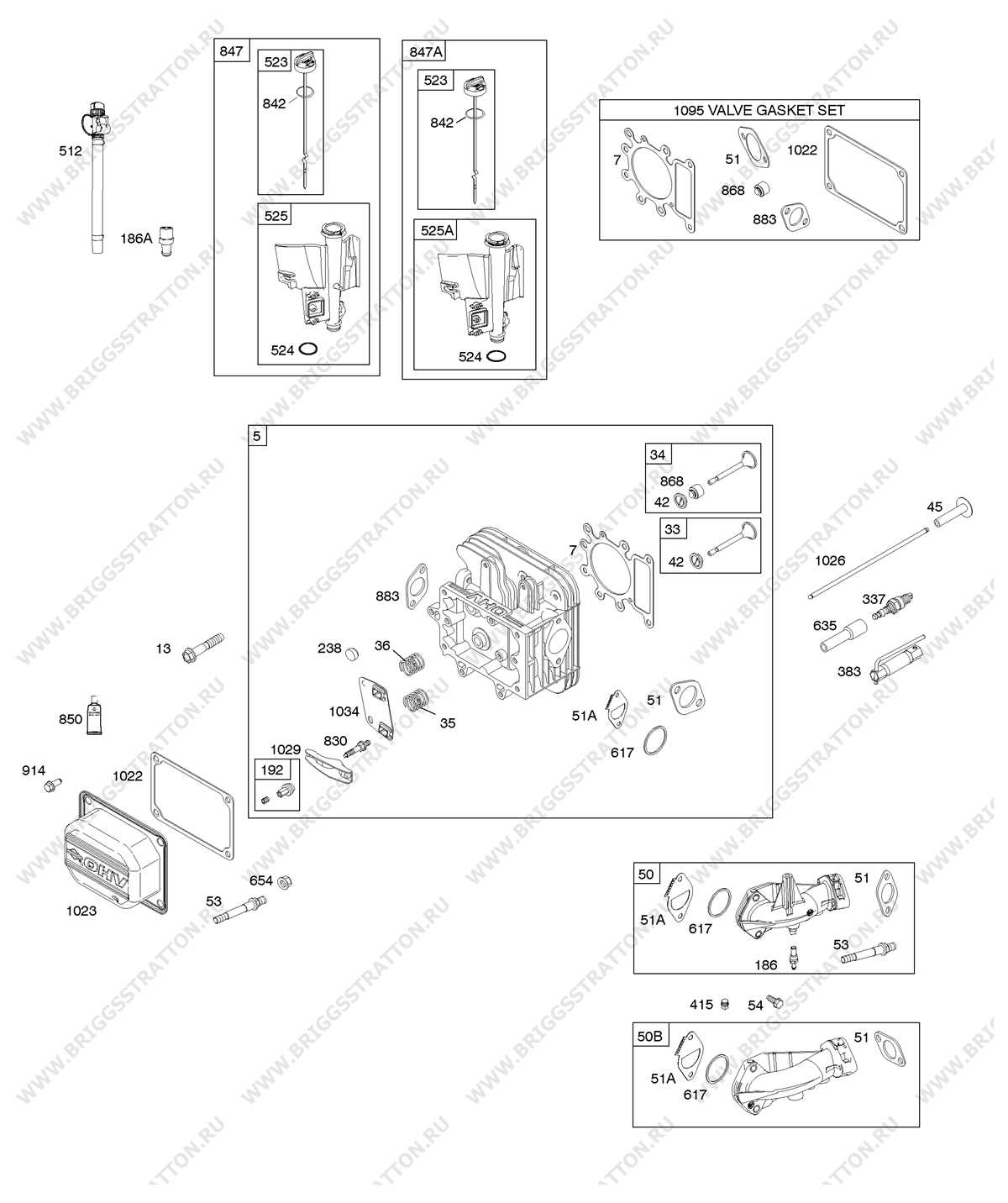 briggs and stratton 33r877 parts diagram