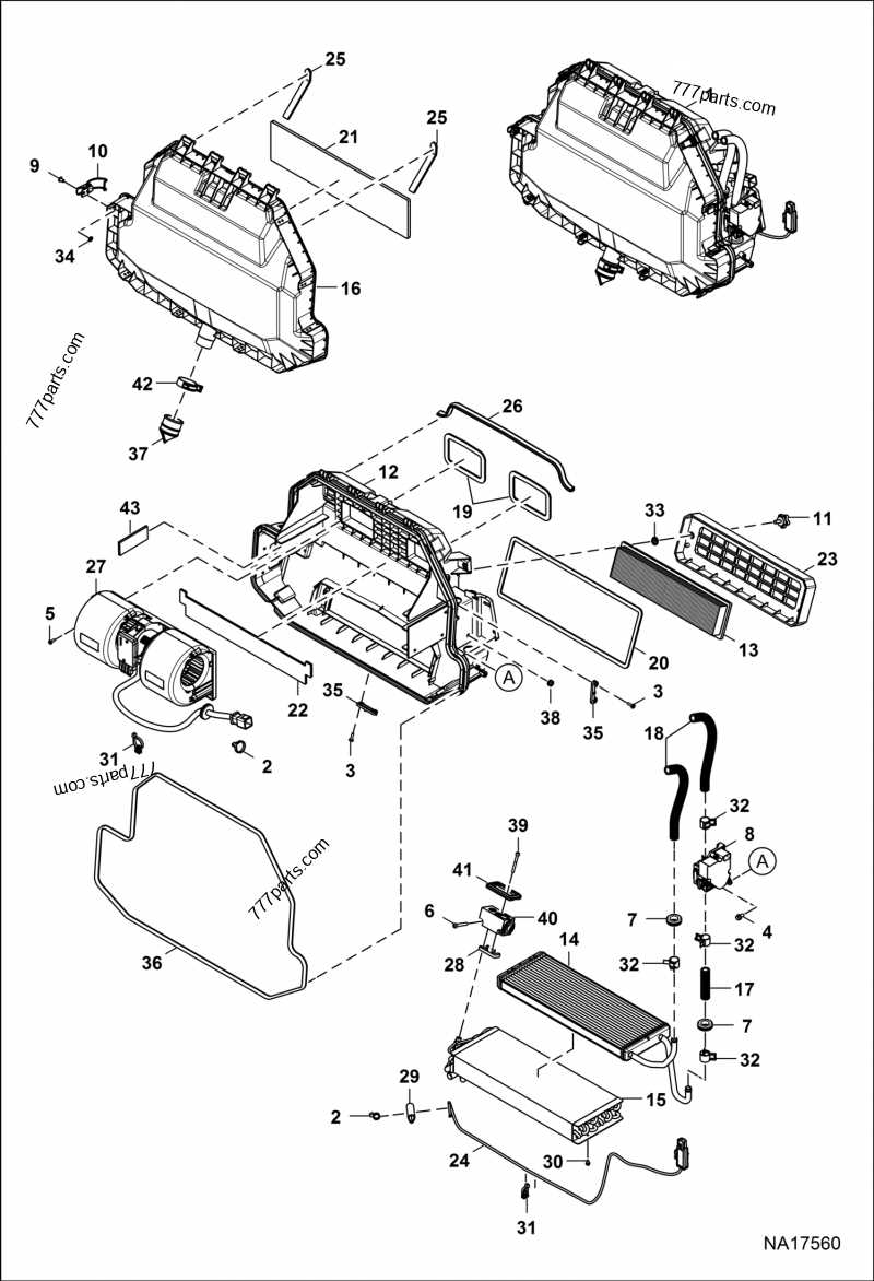 a/c unit parts diagram