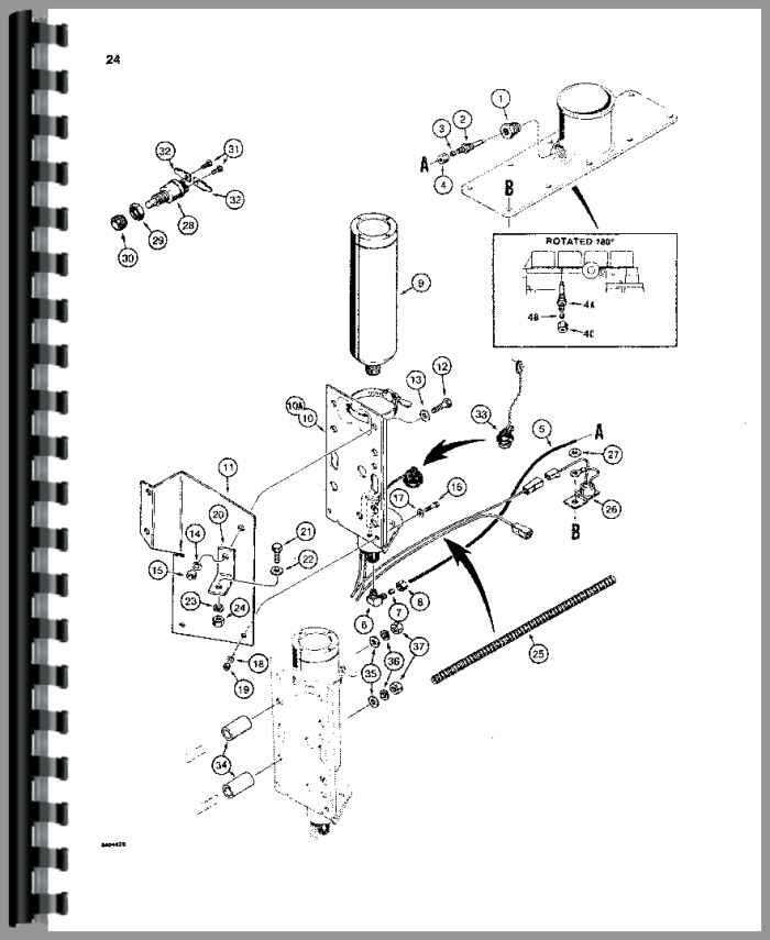 case 580 backhoe parts diagram