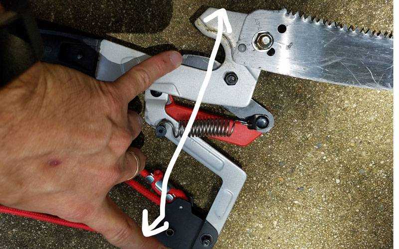 corona tree pruner parts diagram