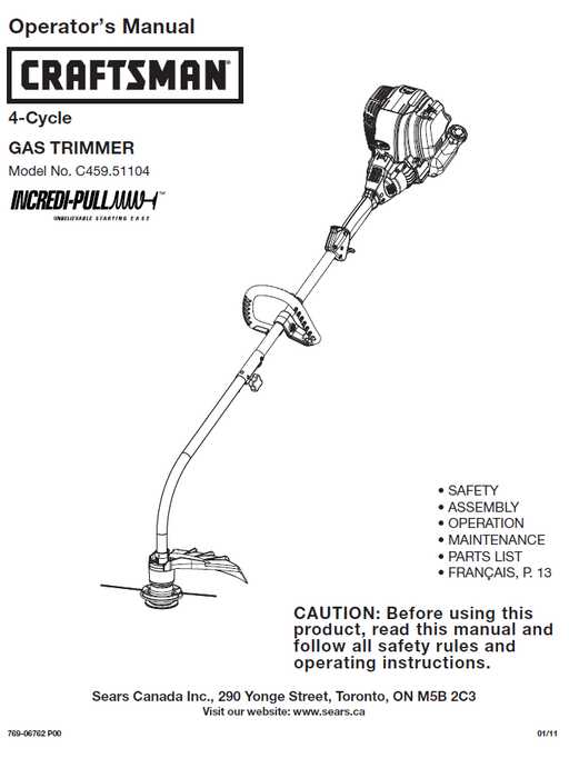 craftsman 30cc 4 cycle trimmer parts diagram craftsman 30cc 4 cycle trimmer parts diagram