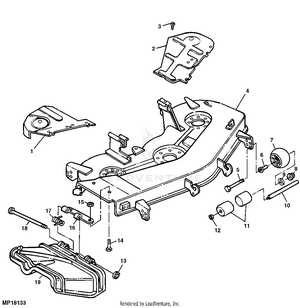 craftsman 54 inch mower deck parts diagram