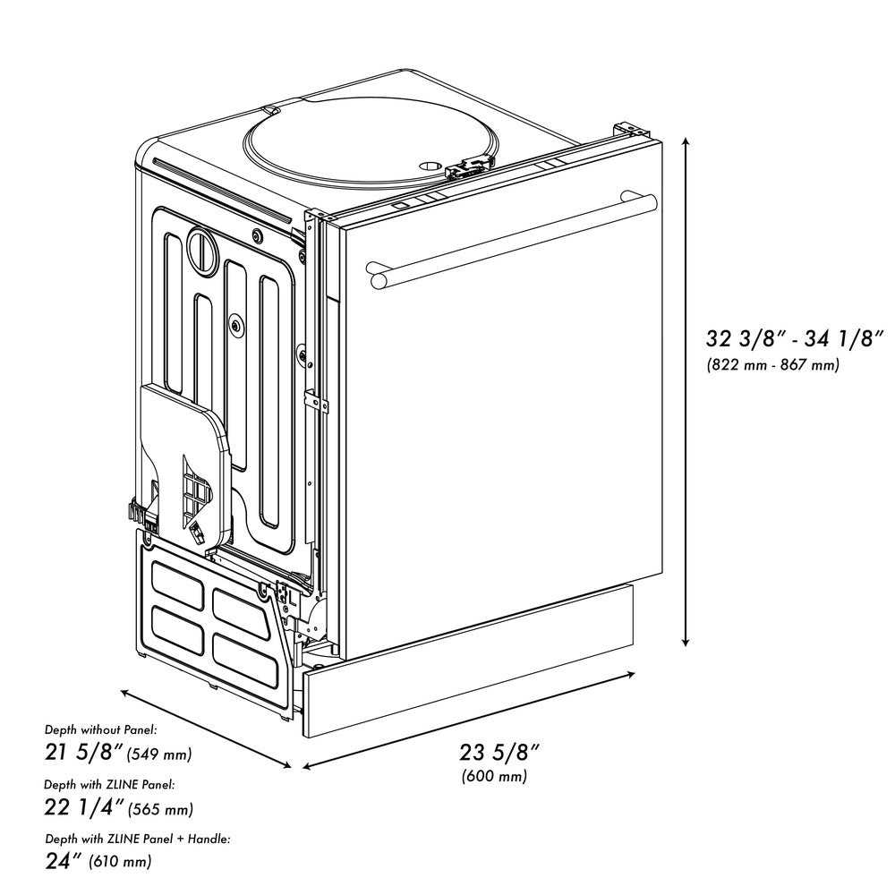diagram of dishwasher parts