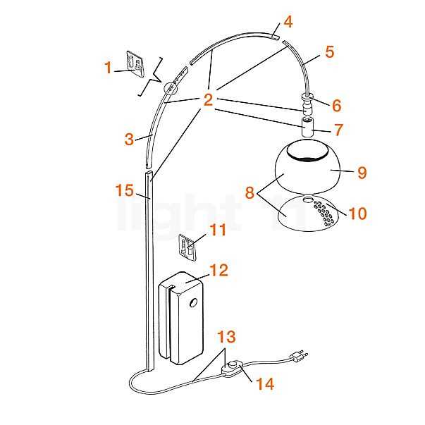 diagram of lamp parts diagram of lamp parts