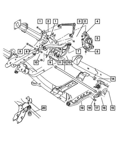 dodge durango parts diagram