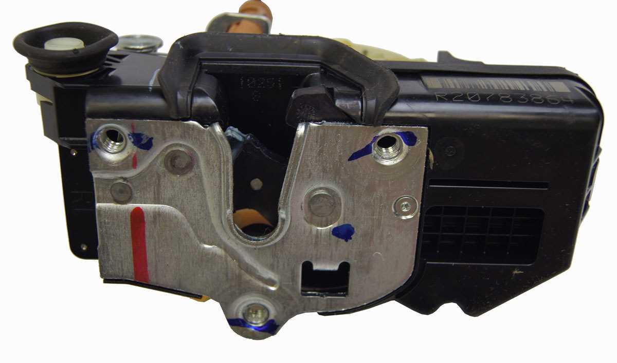 door lock actuator chevy silverado door parts diagram