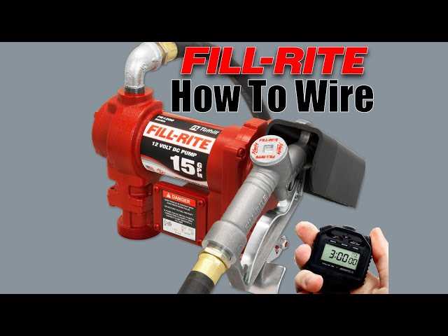 fill rite pump parts diagram