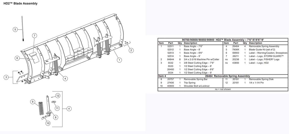 fisher snow plow parts diagram