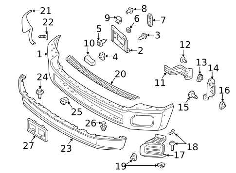 ford f250 front end parts diagram ford f250 front end parts diagram