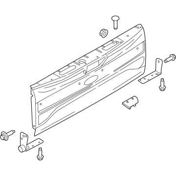 ford f350 tailgate parts diagram ford f350 tailgate parts diagram