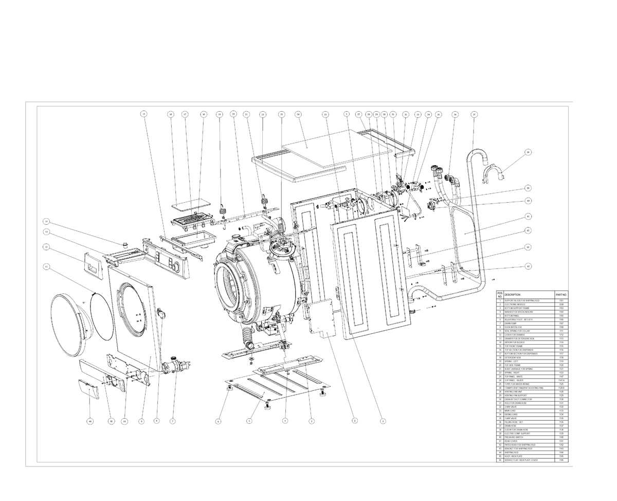 frigidaire affinity washer parts diagram frigidaire affinity washer parts diagram