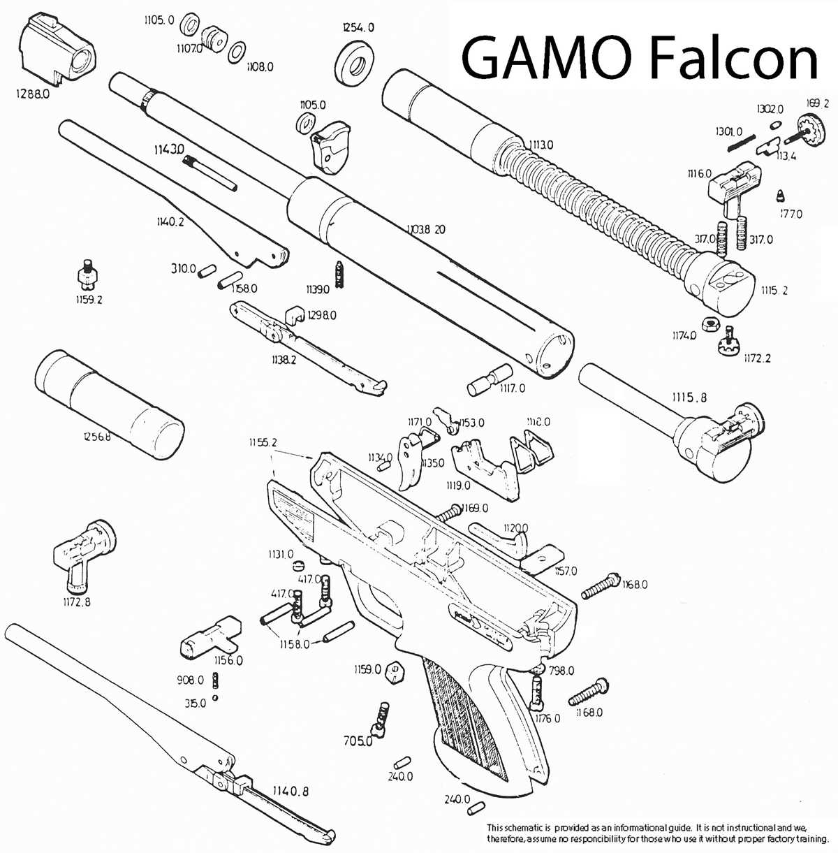 gamo parts diagram gamo parts diagram
