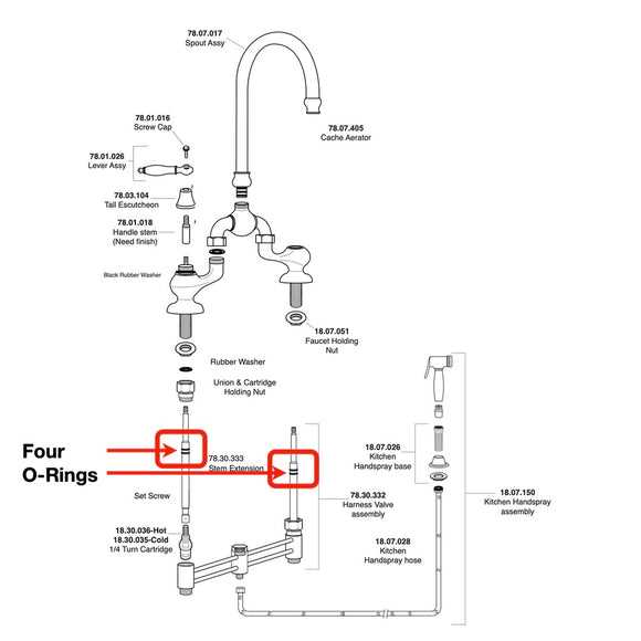 glacier bay kitchen faucet parts diagram glacier bay kitchen faucet parts diagram