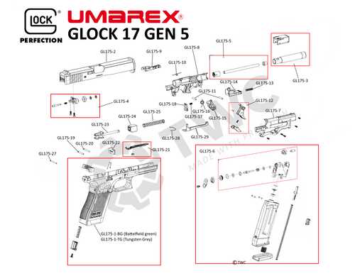 glock 17 parts diagram