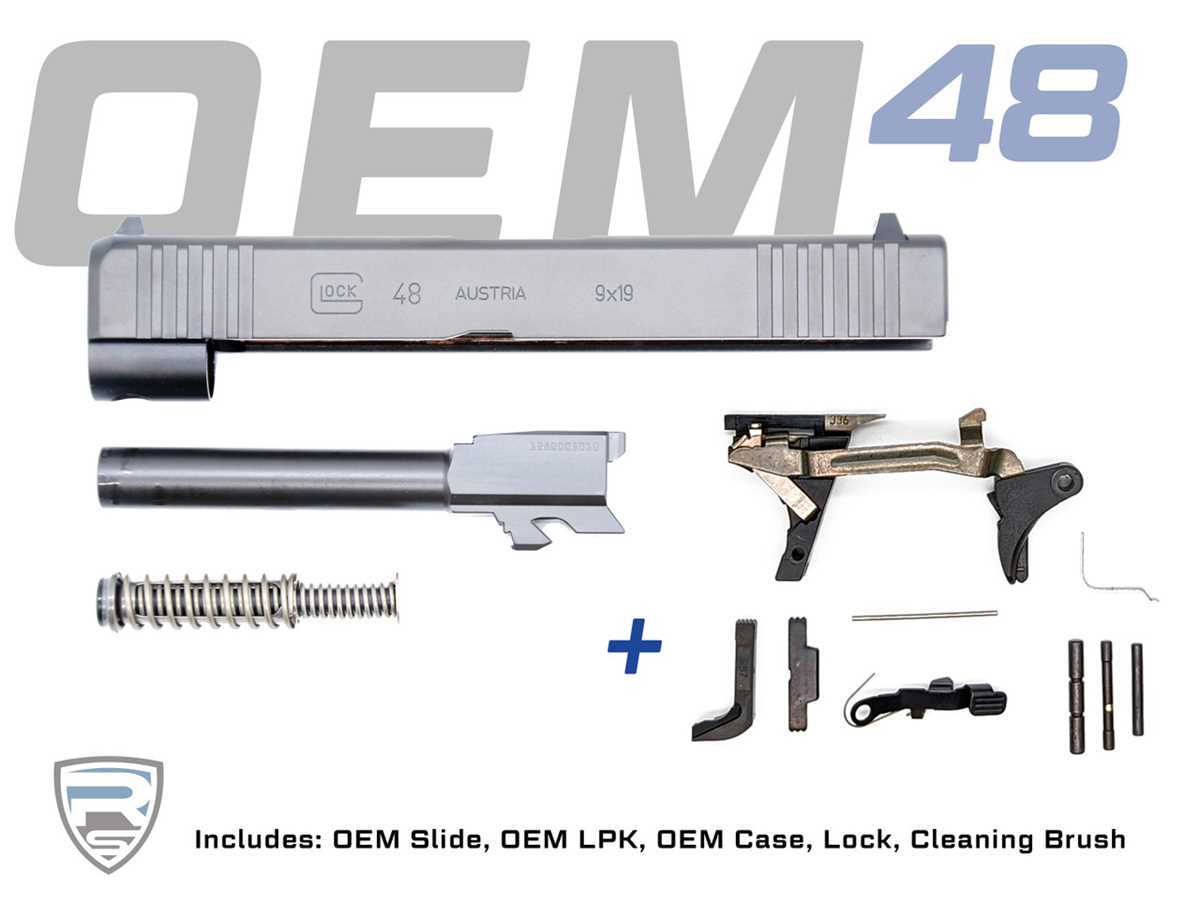 glock slide parts diagram