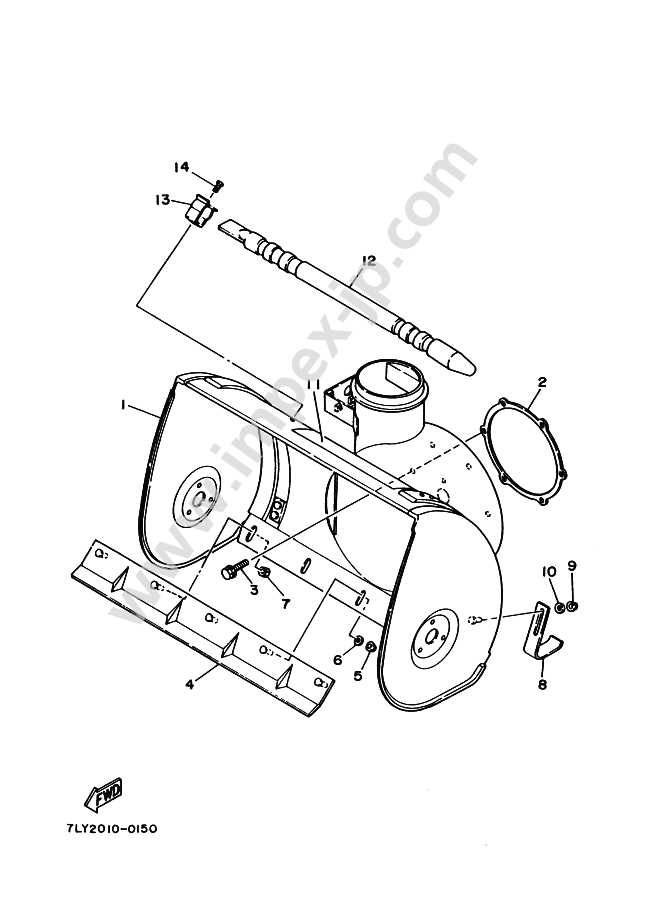 honda snowblower parts diagram