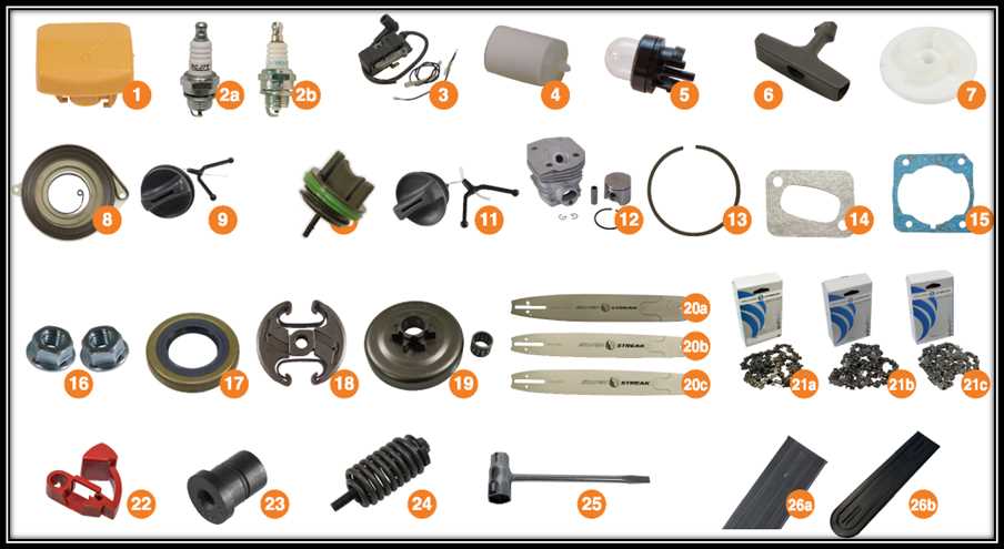 husqvarna 340 parts diagram
