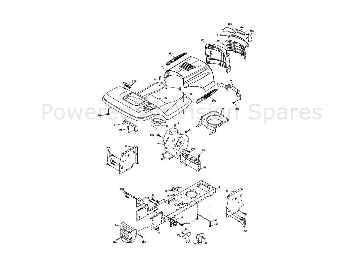 husqvarna yth18542 parts diagram