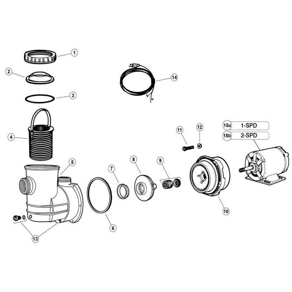 jacuzzi pump parts diagram