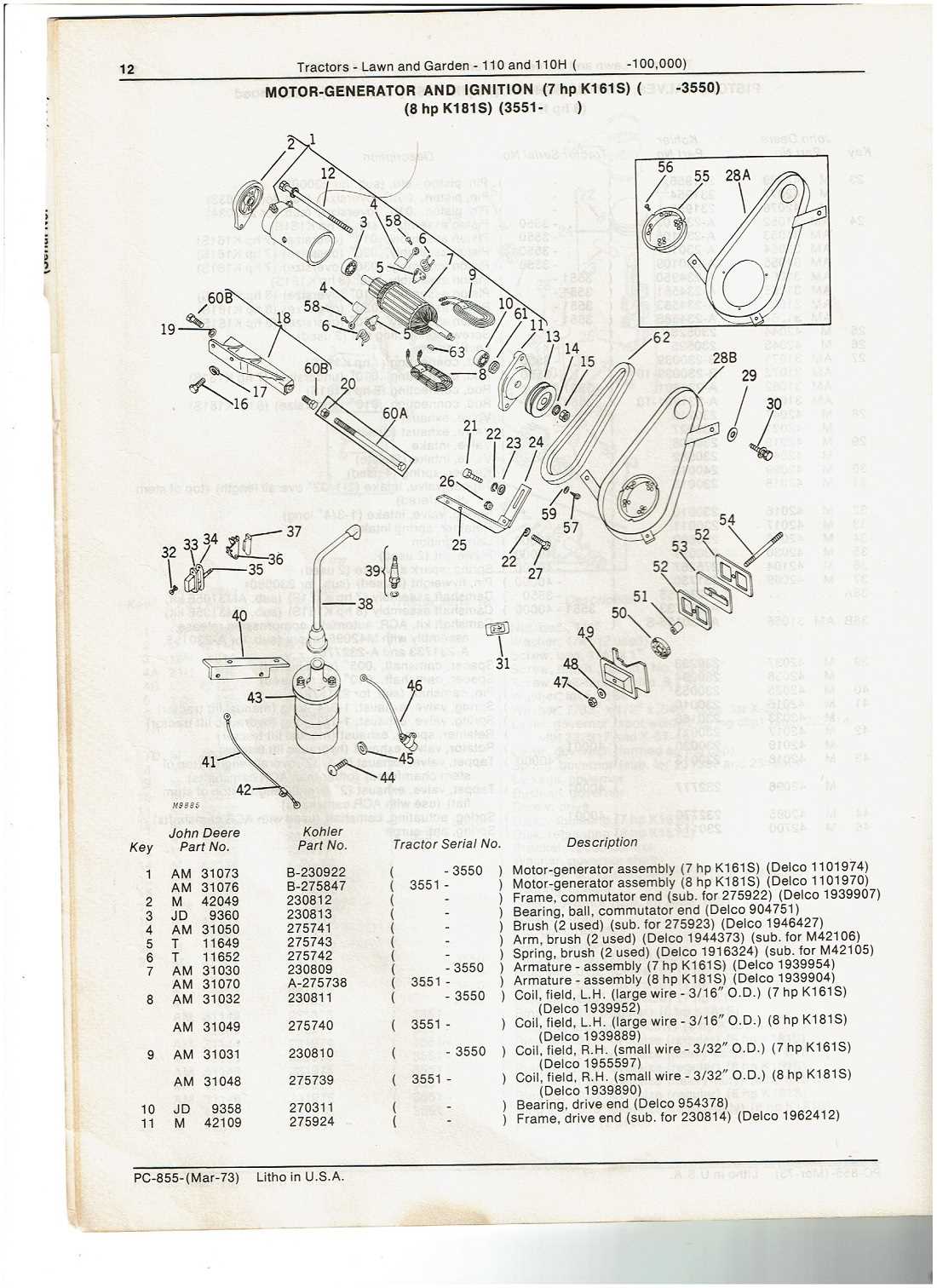 john deere 110 parts diagram john deere 110 parts diagram