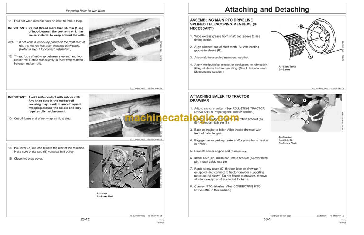 john deere 566 baler parts diagram
