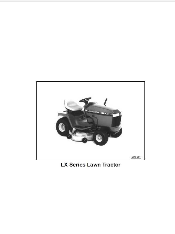 john deere lx172 parts diagram