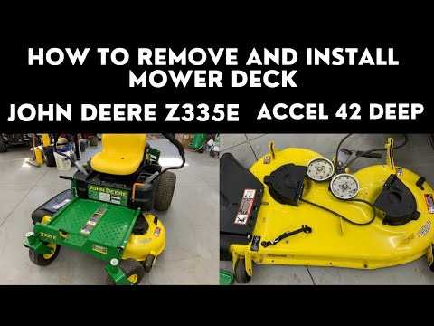 john deere z335e parts diagram