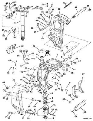 johnson 115 outboard parts diagram johnson 115 outboard parts diagram