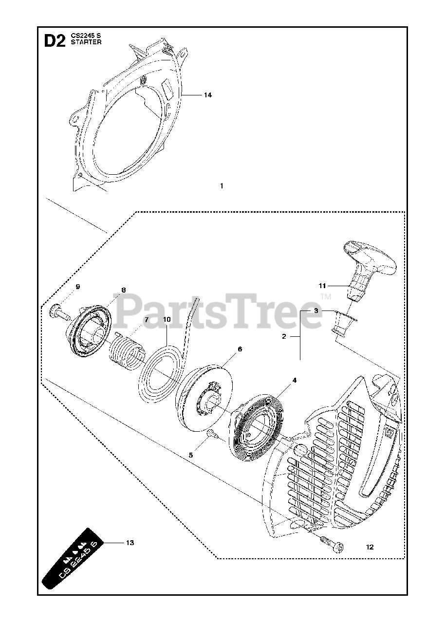 jonsered cs2255 parts diagram