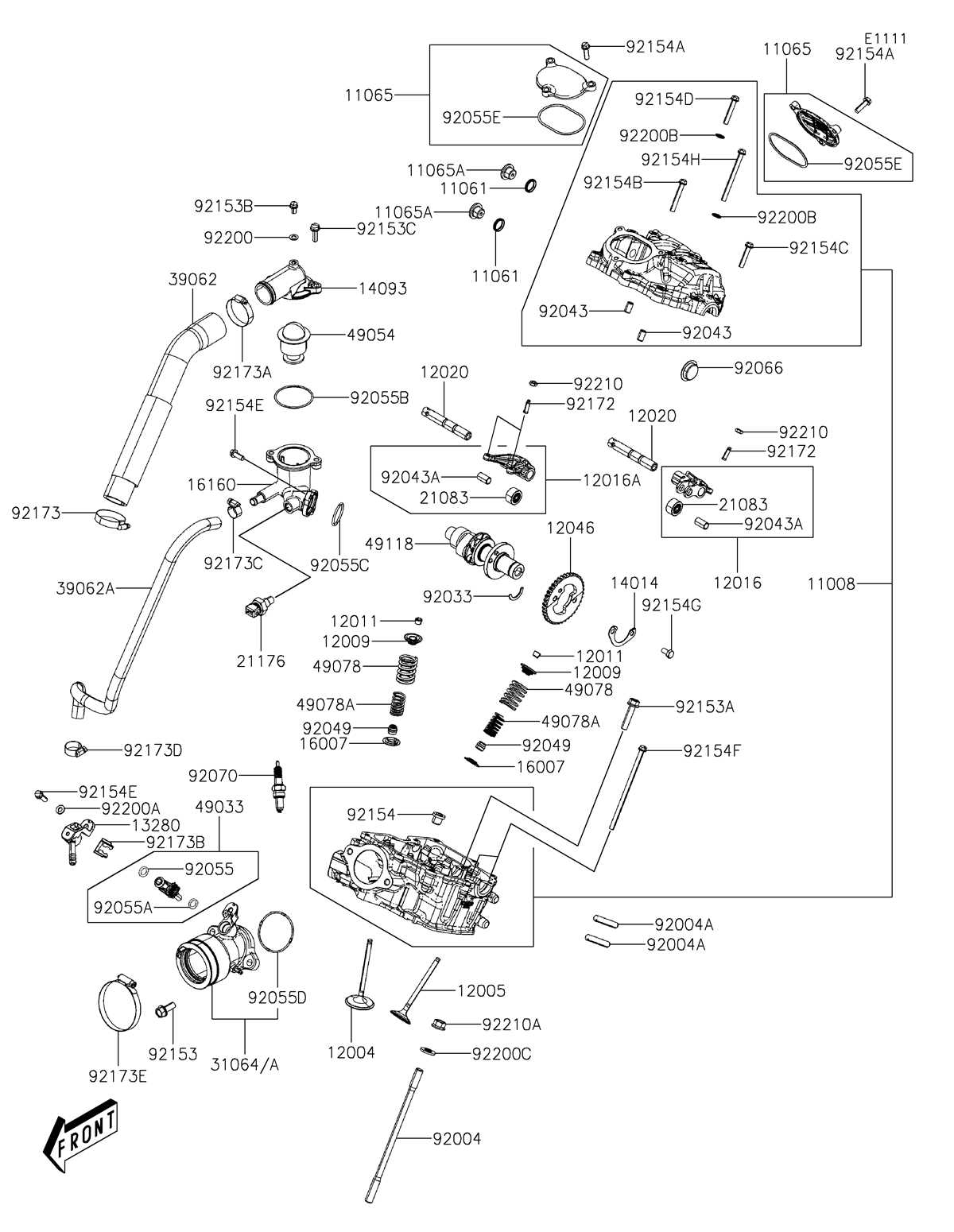 kawasaki mule pro fxt parts diagram
