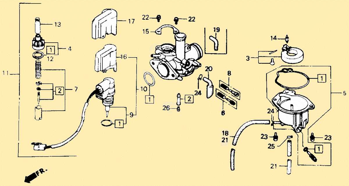 keihin carburetor parts diagram