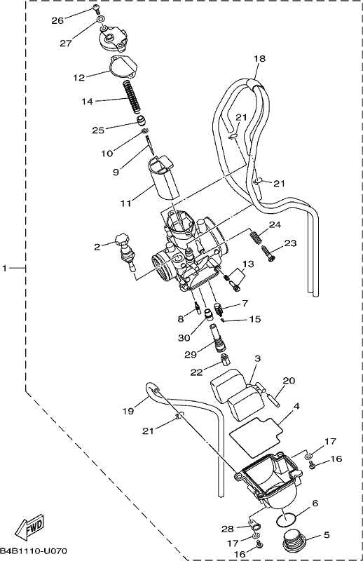 keihin carburetor parts diagram
