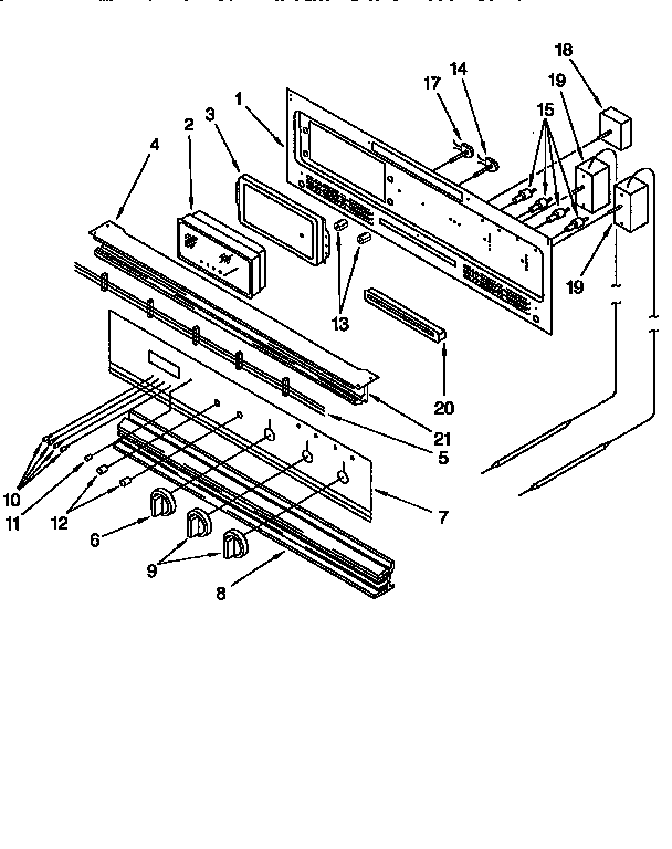 kitchenaid stove parts diagram