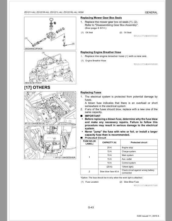 kubota zd1211 parts diagram