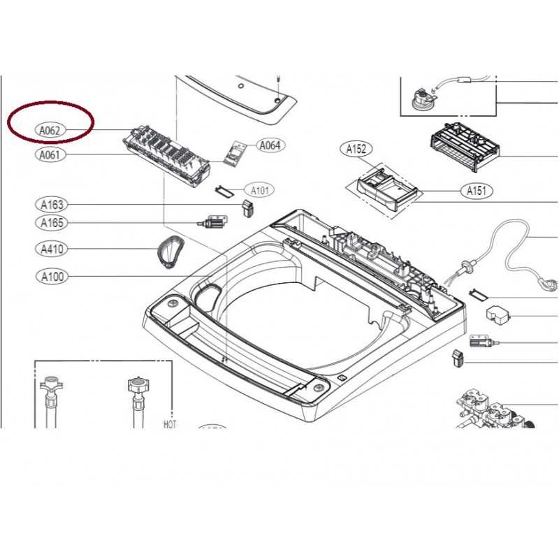 lg top load washer parts diagram