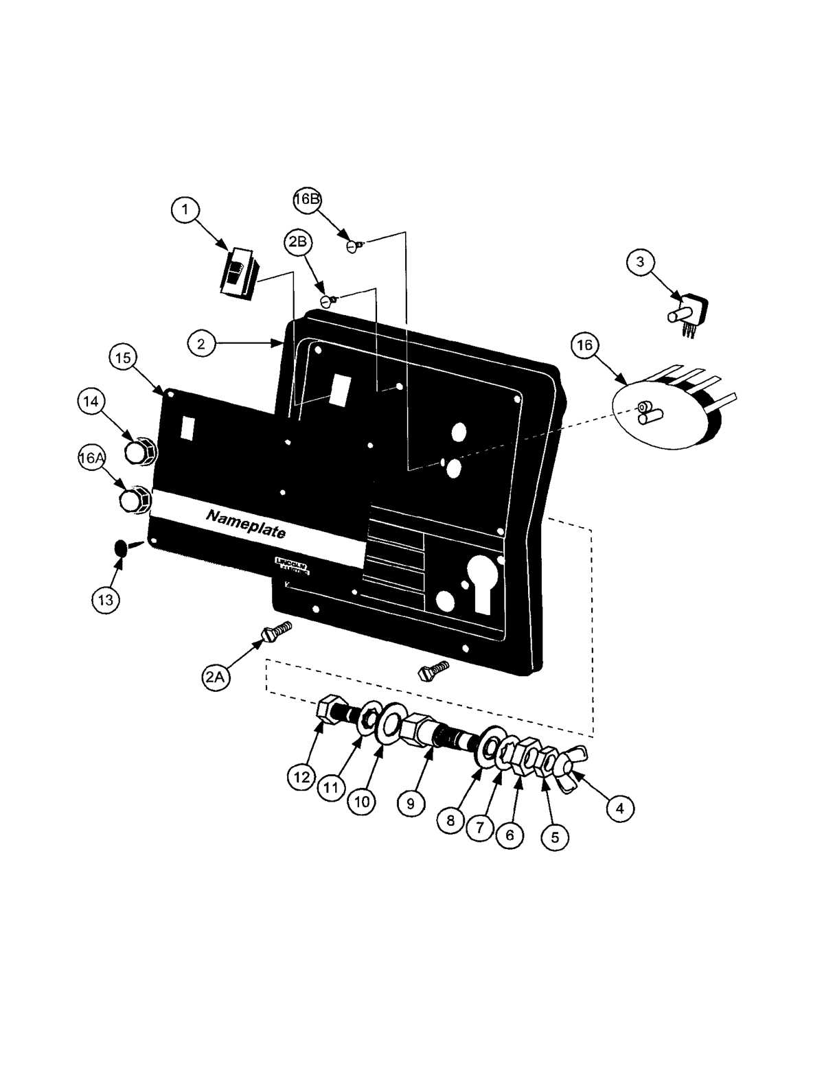 lincoln mig welder parts diagram