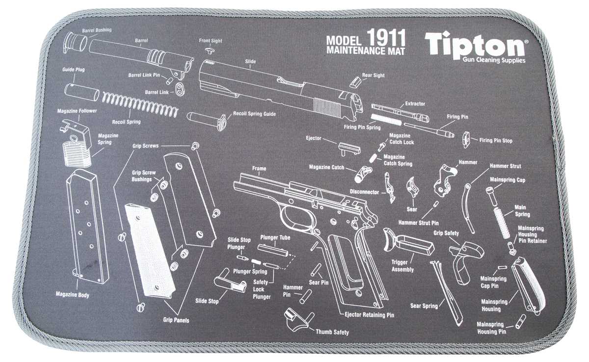 m1911 parts diagram
