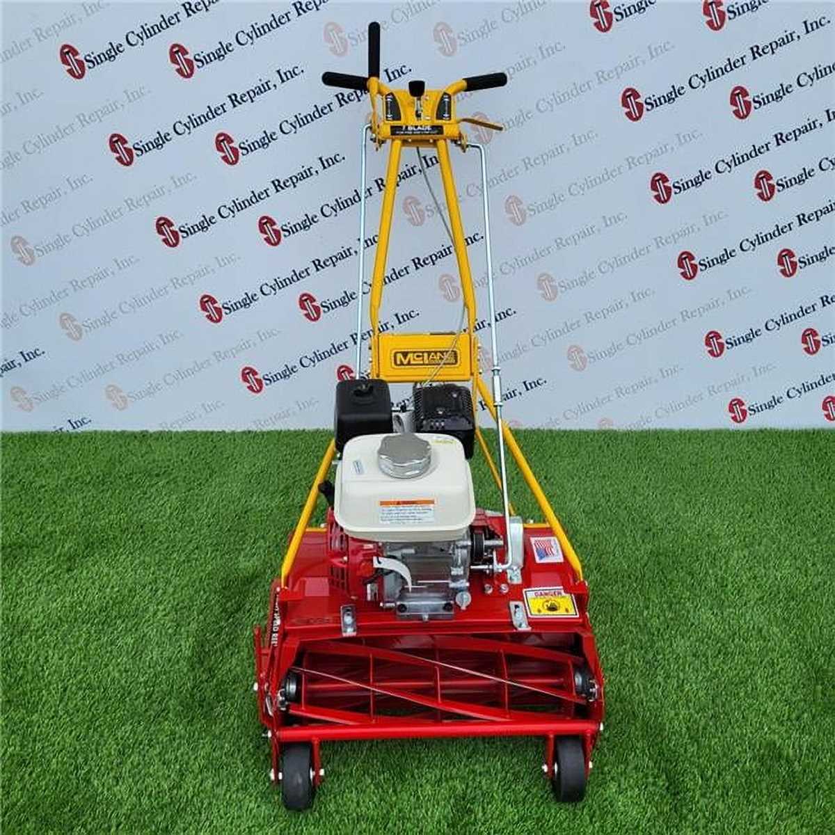 mclane reel mower parts diagram