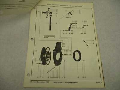 mercruiser sterndrive parts diagram