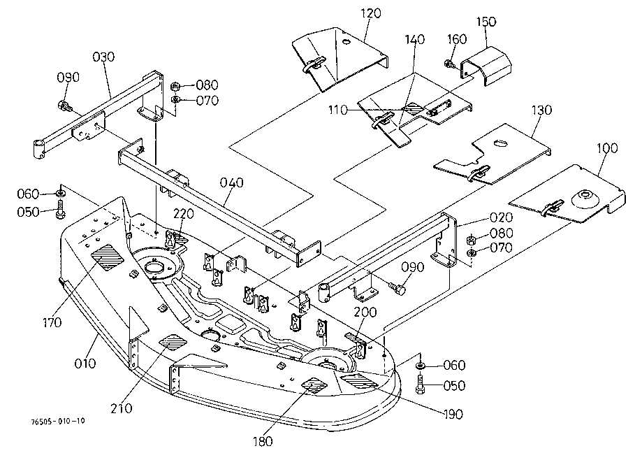 mower deck parts diagram mower deck parts diagram