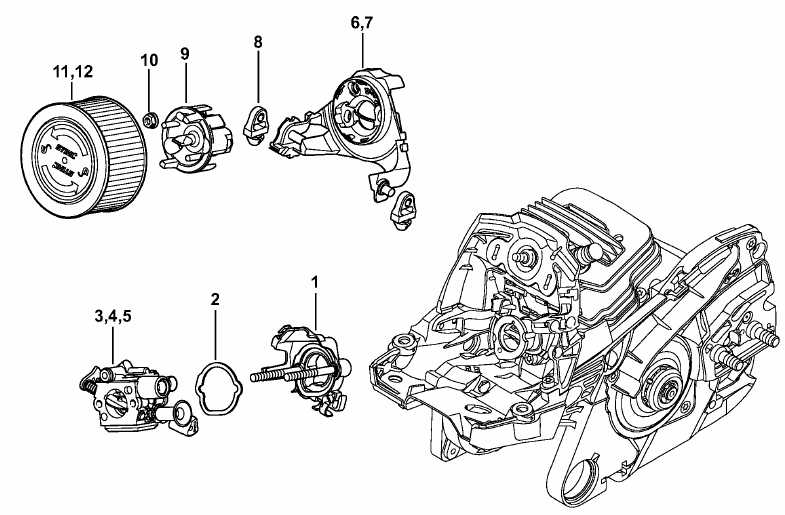 ms261 parts diagram